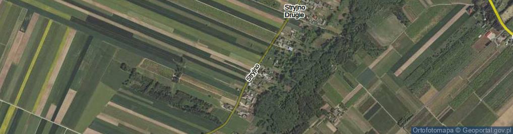 Zdjęcie satelitarne Stryjno Drugie ul.
